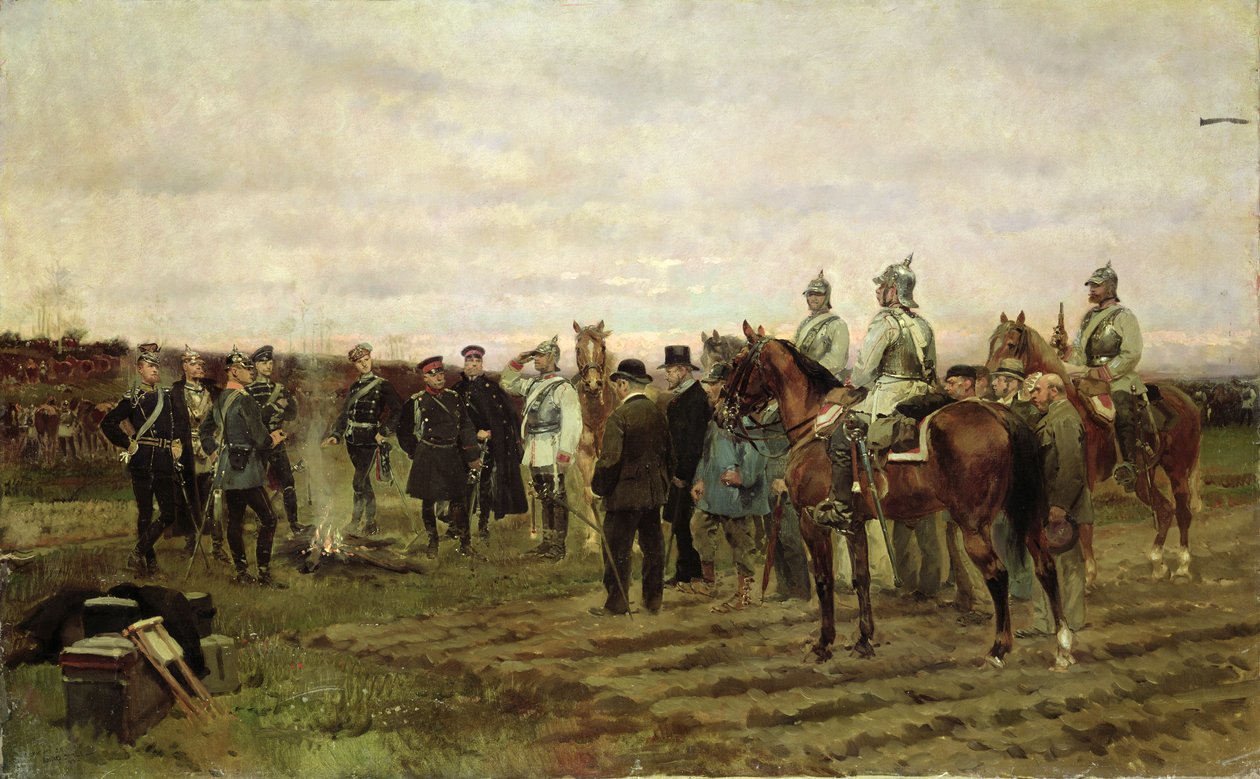 Rukojmí: Suvenýr z kampaně 1870-71, 1878 od Jean Baptiste Edouard Detaille