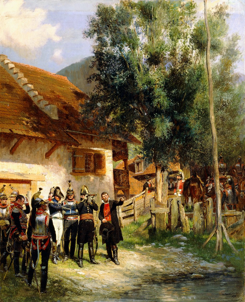 Orientace, 1895 od Jean Baptiste Edouard Detaille