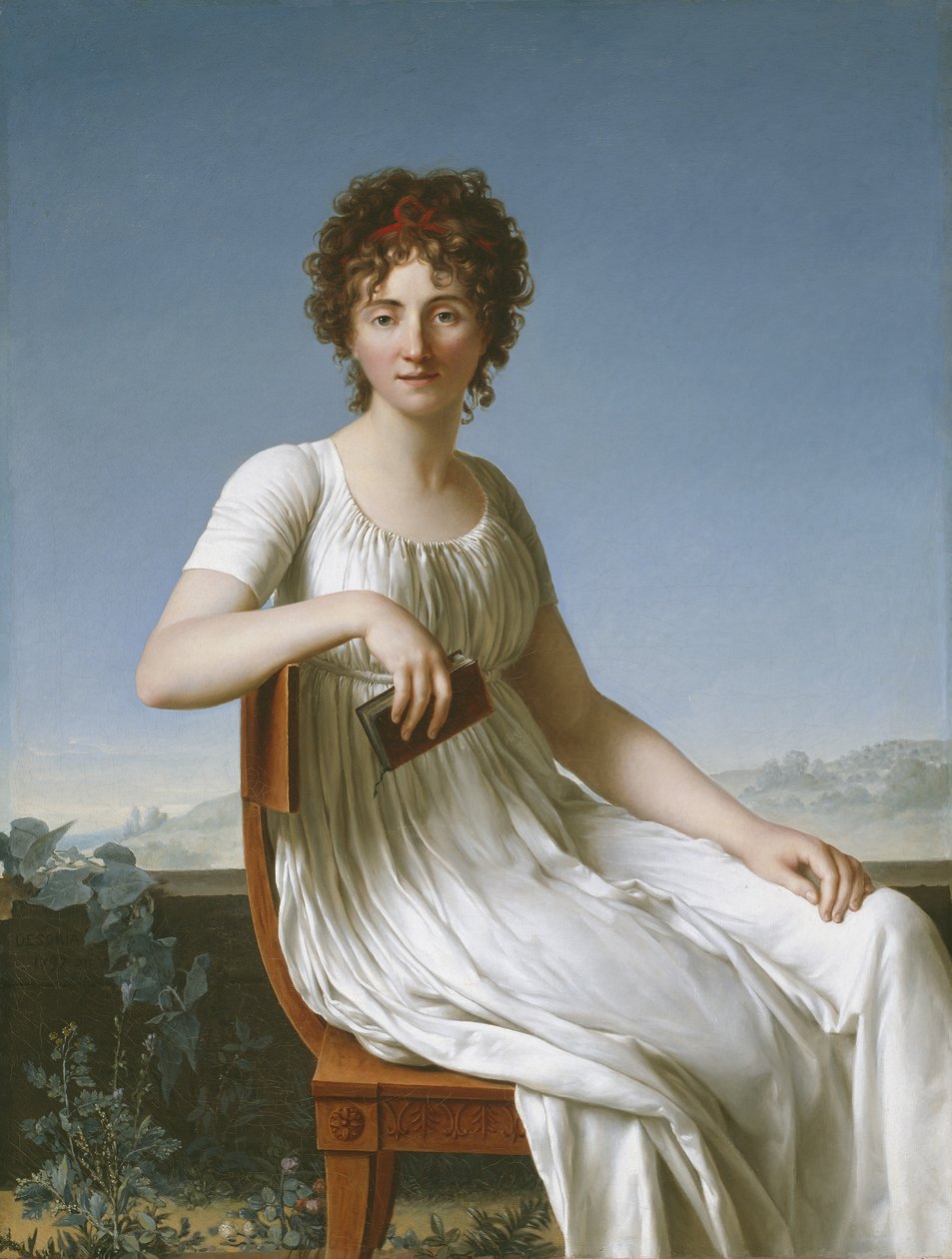 Portrét Constance Pipelet, 1797 od Jean Baptiste Francois Desoria