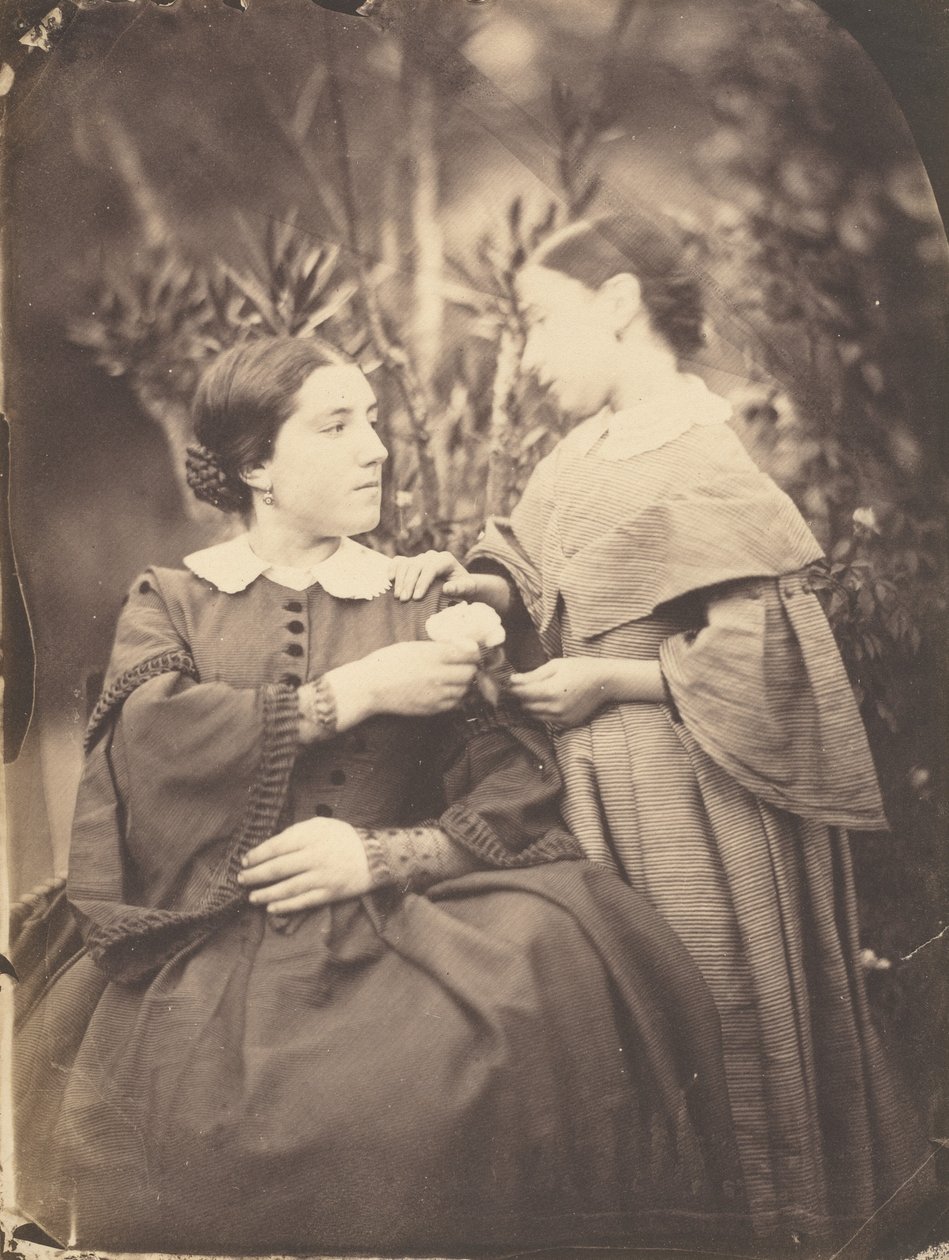 Portrét ženy a dítěte, 1855. od Jean Baptiste Frénet