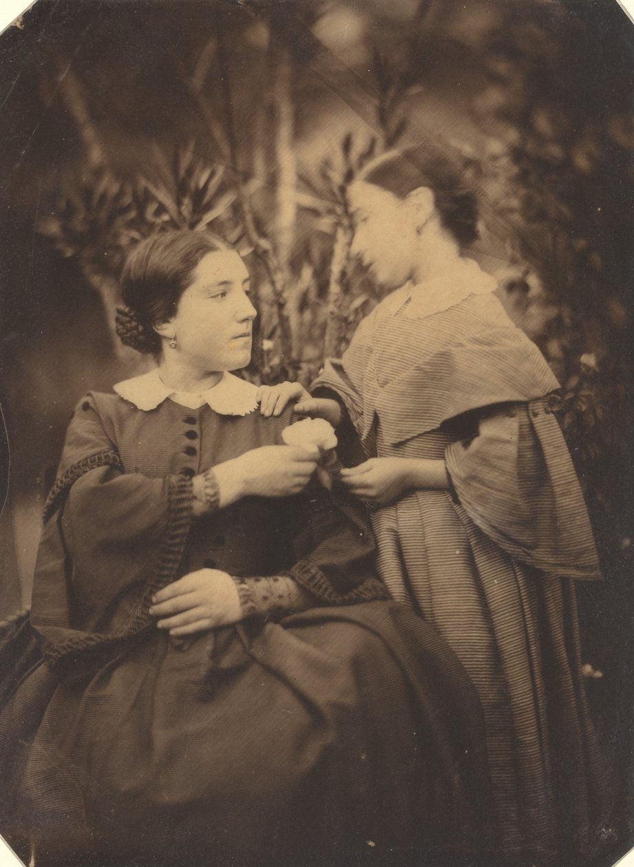 Portrét ženy a dítěte, 1855. od Jean Baptiste Frénet