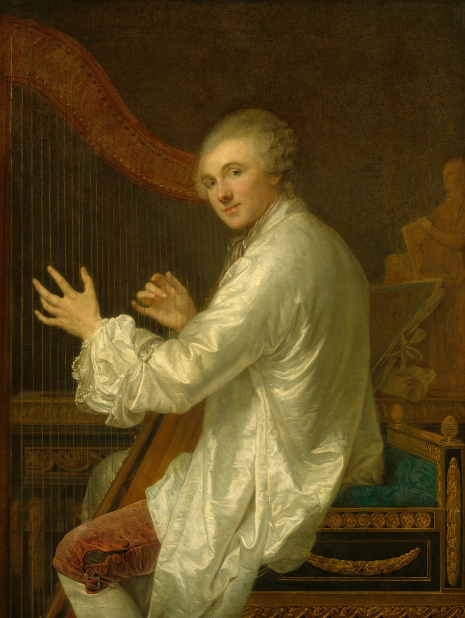 Ange Laurent z La Live de Jully, pravděpodobně 1759. od Jean Baptiste Greuze
