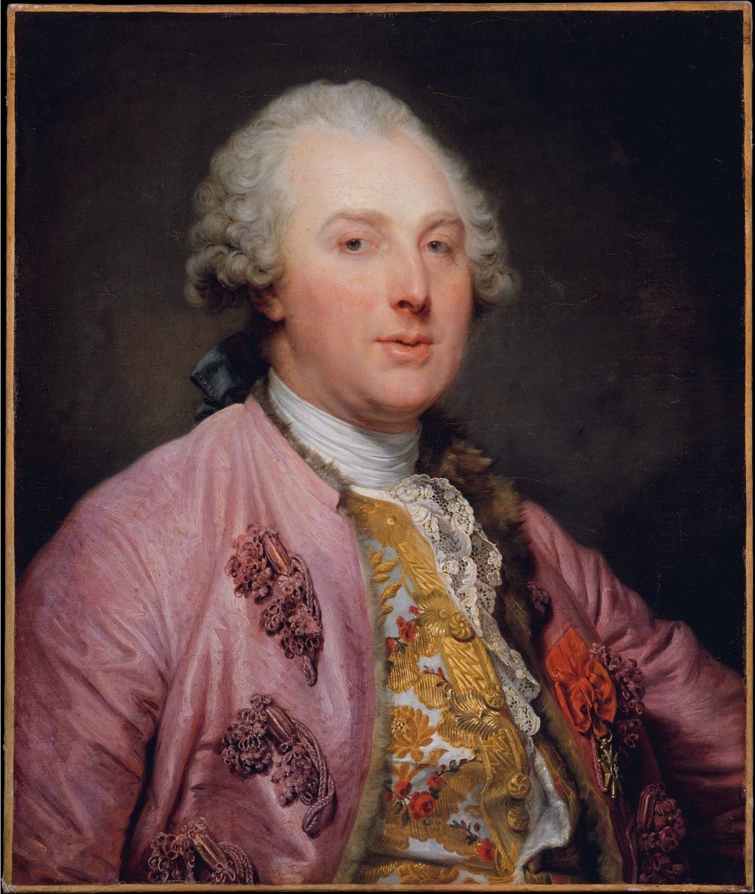 Charles Claude de Flahaut (1730-1809), hrabě z Angivilleru od Jean Baptiste Greuze