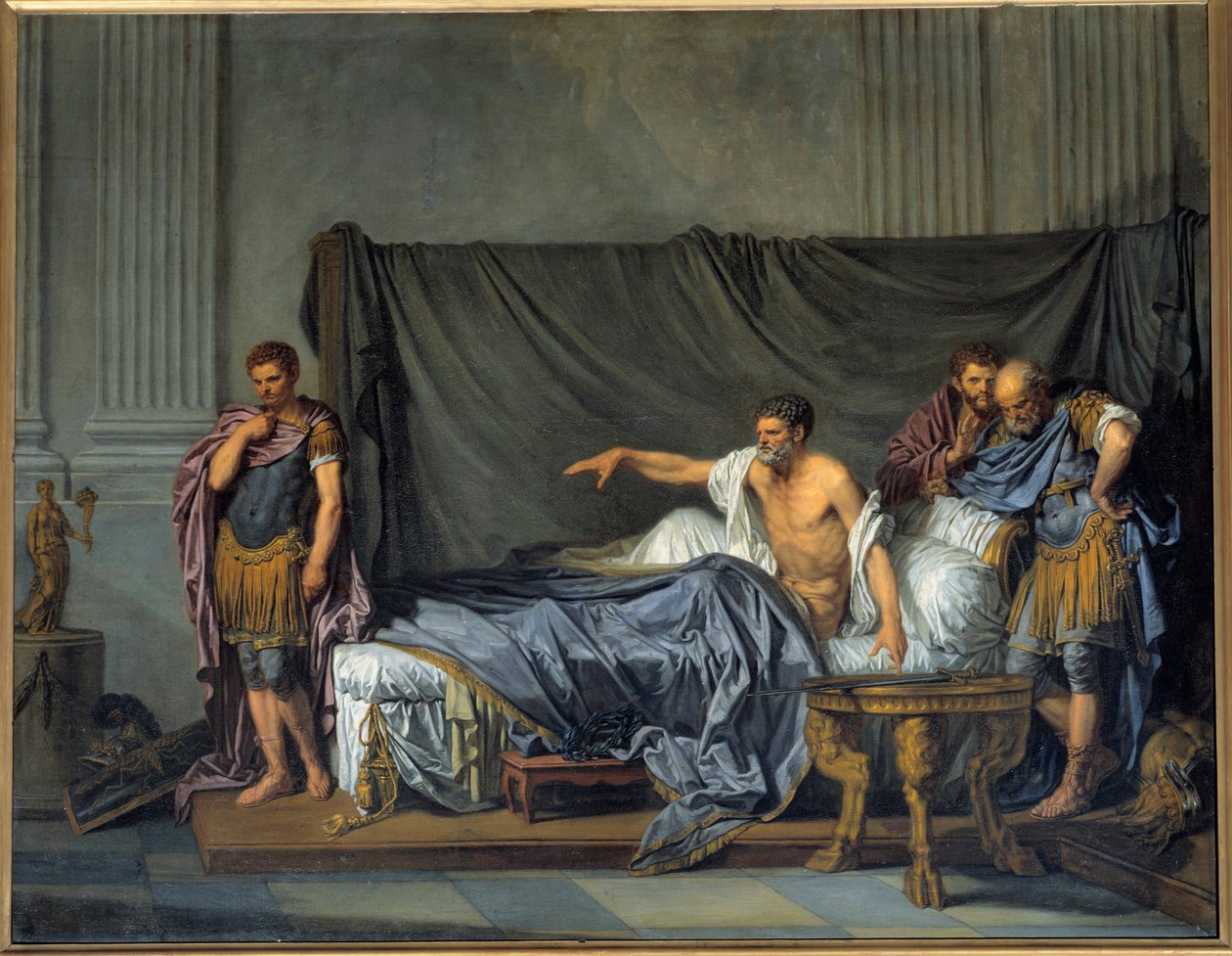 Císař Septimius Severus (Lucius Septimius Severus Pertinax od Jean Baptiste Greuze