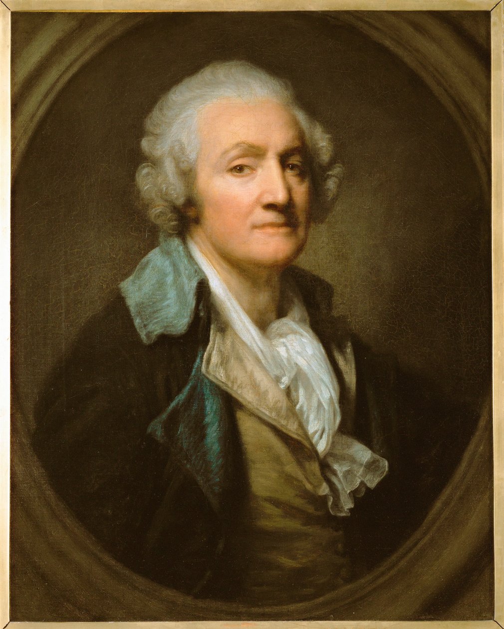 Jean Baptiste Greuze, autoportrét ... od Jean Baptiste Greuze