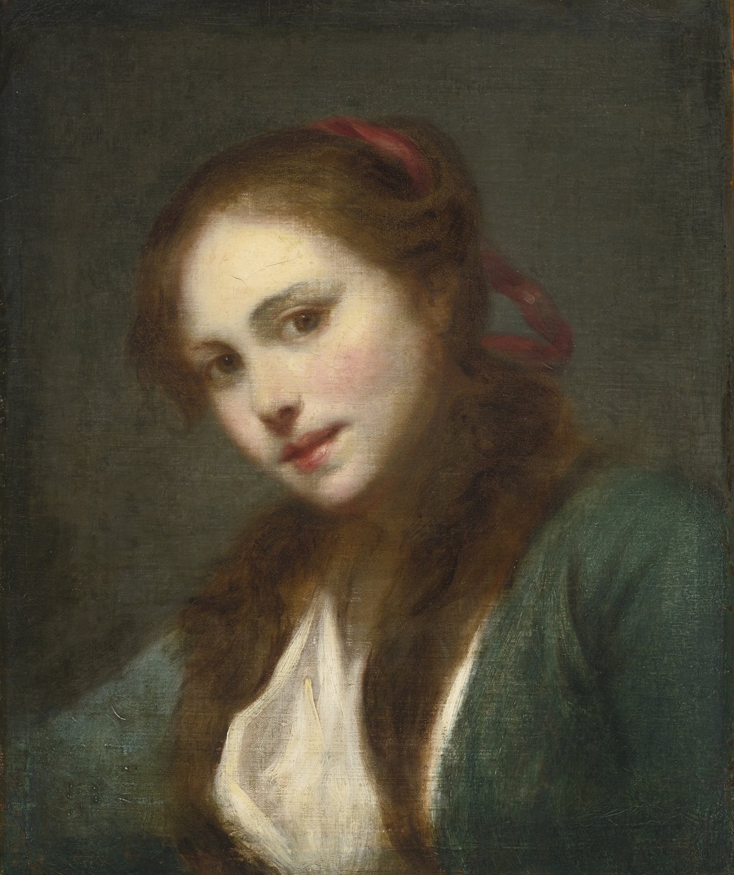 La Polonaise Polská kráska od Jean Baptiste Greuze