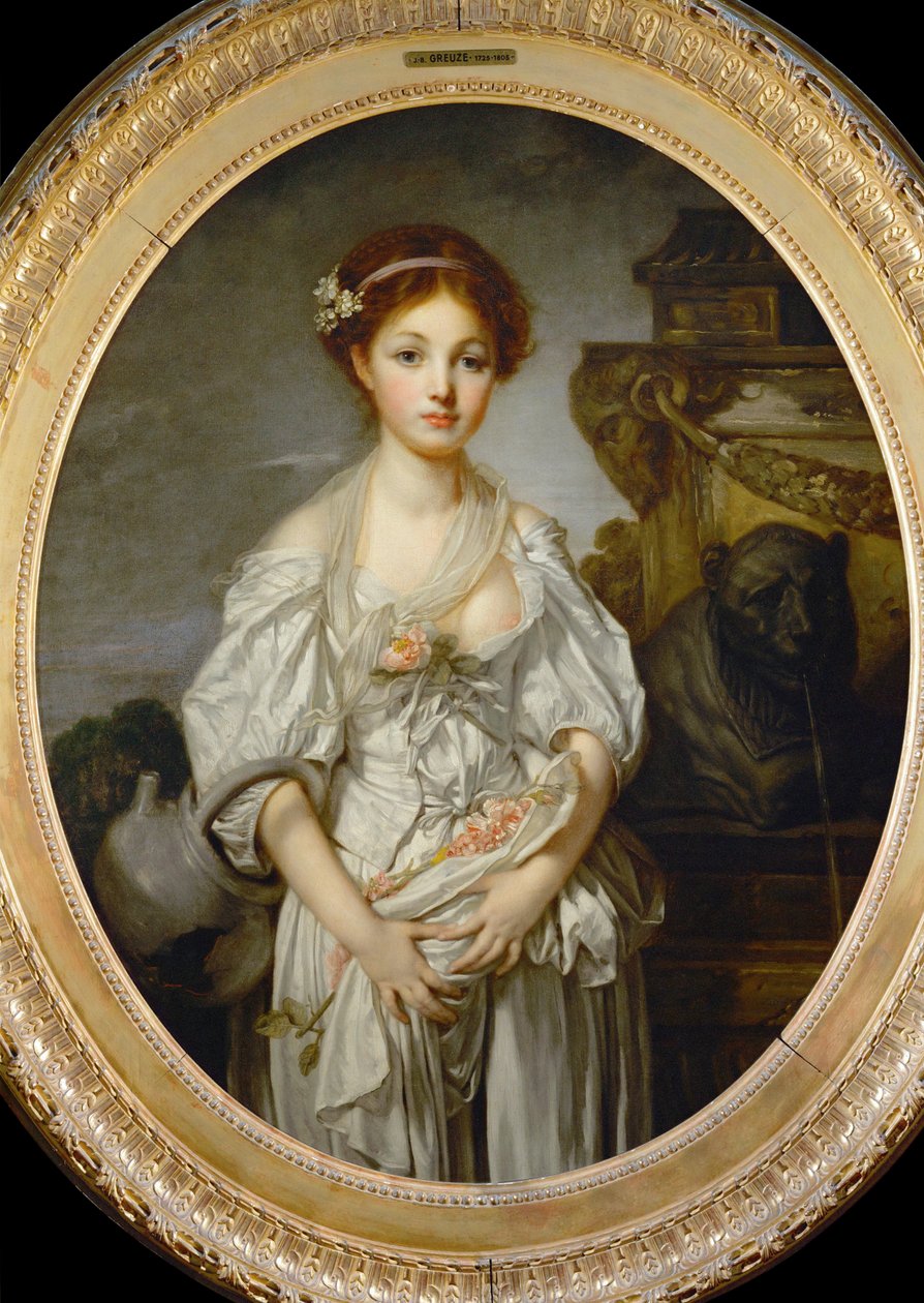 La cruche cassee - rozbitý džbán ... od Jean Baptiste Greuze