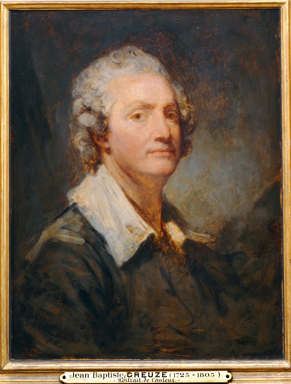 Portrét umělce - Autoportrét ... od Jean Baptiste Greuze