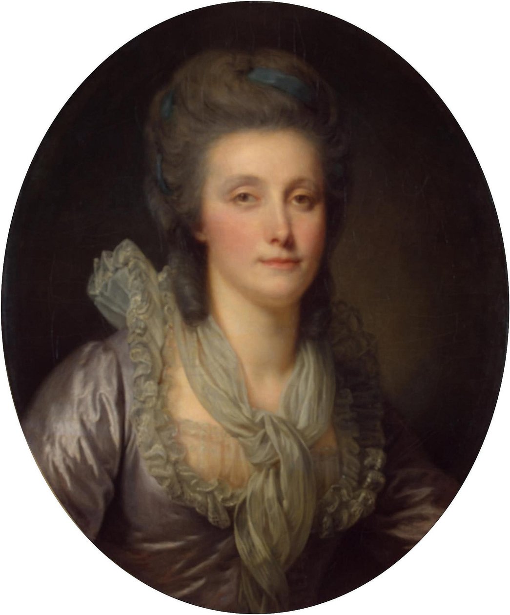 Portrét hraběnky Jekatěriny Šuvalové od Jean Baptiste Greuze