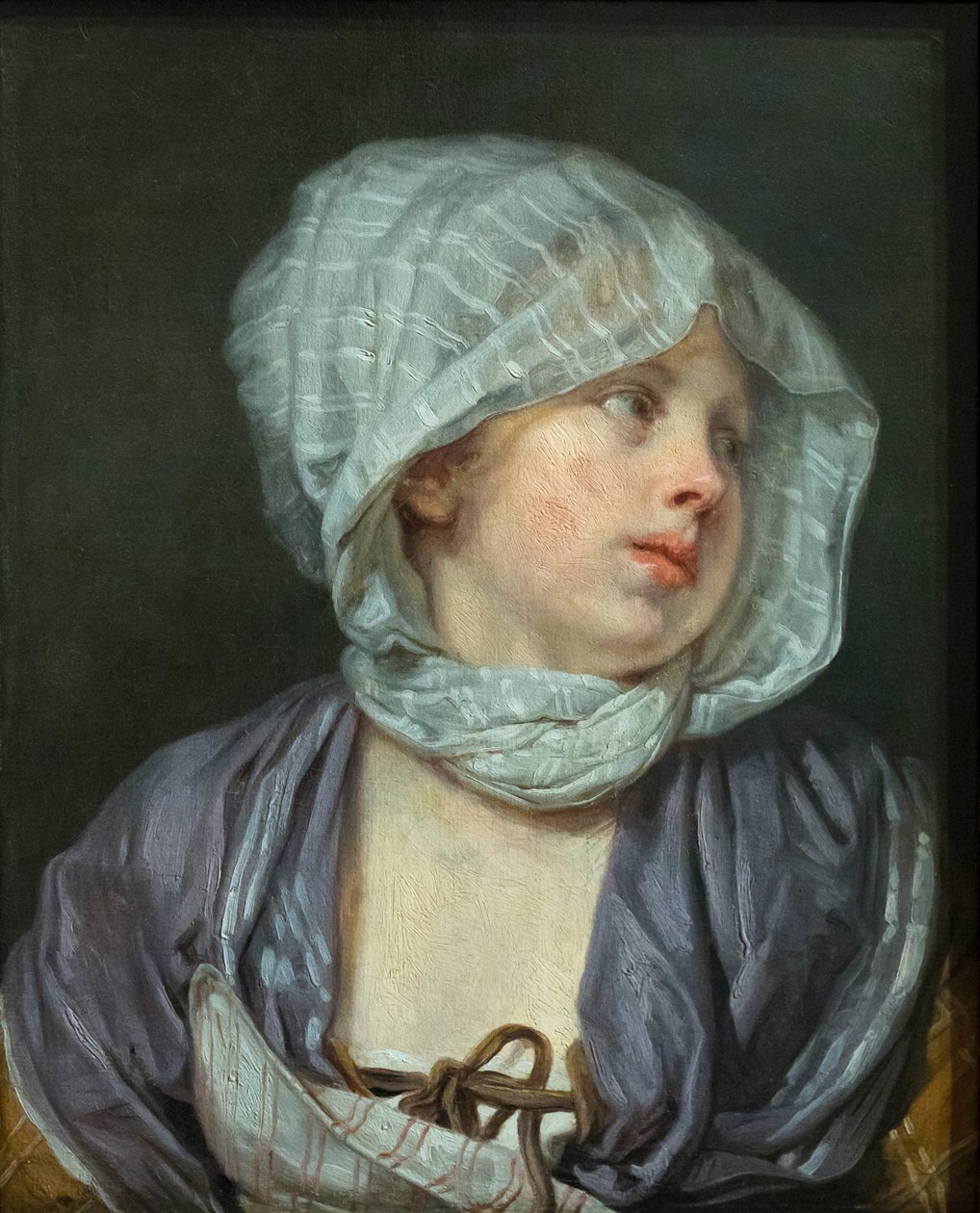 Taiteilijan vaimon muotokuva od Jean Baptiste Greuze