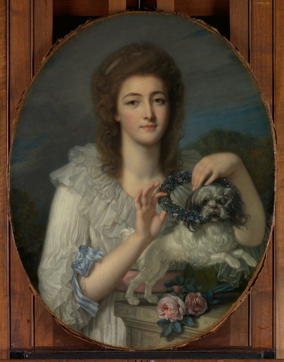 Princezna Varvara Nikolaevna Gagarina 1762-1802, ca. 1780-82. od Jean Baptiste Greuze