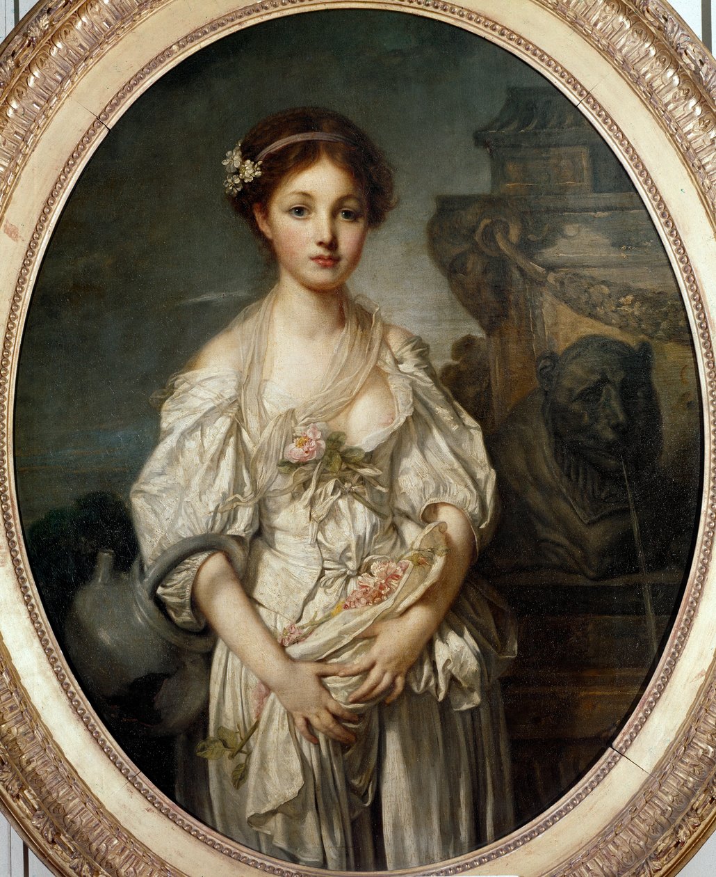Rozbitý džbán (olej na plátně, cca 1771-1773) od Jean Baptiste Greuze