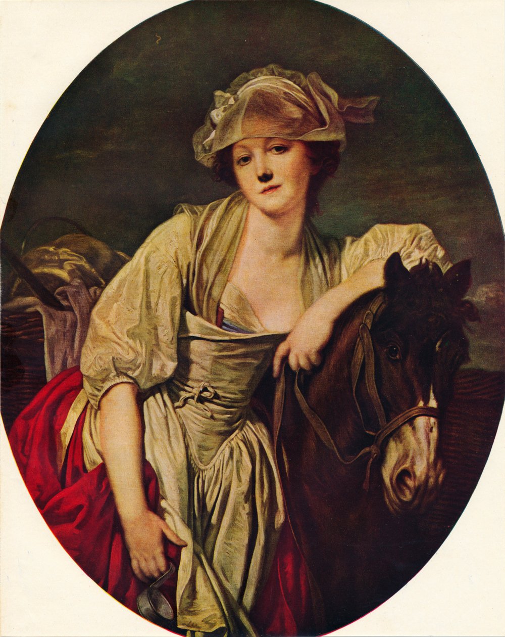 The Milkmaid, 18. století, 1938 od Jean Baptiste Greuze
