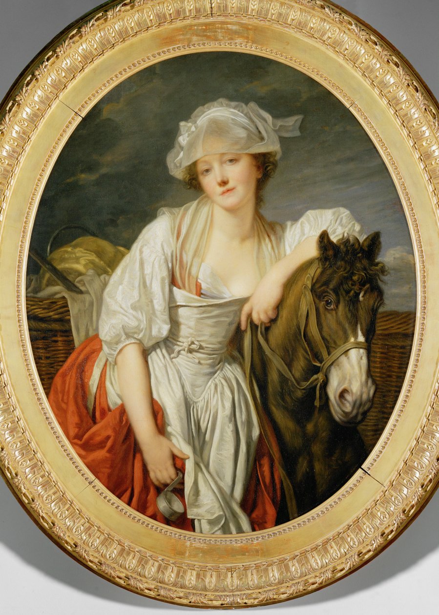 Mlékařka (malba na plátně) od Jean Baptiste Greuze