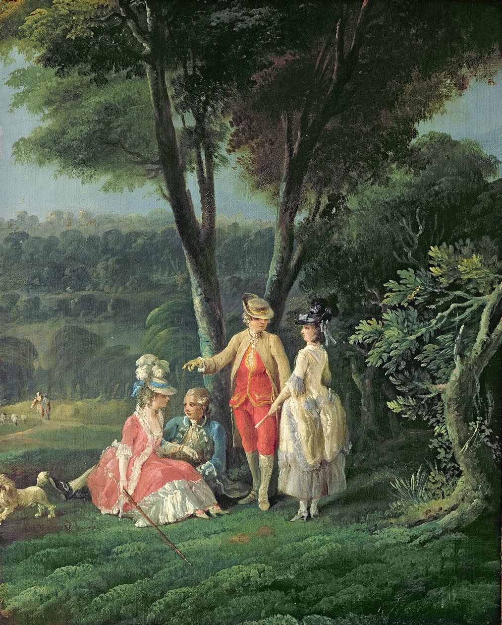 Procházka v parku od Jean Baptiste Hilair