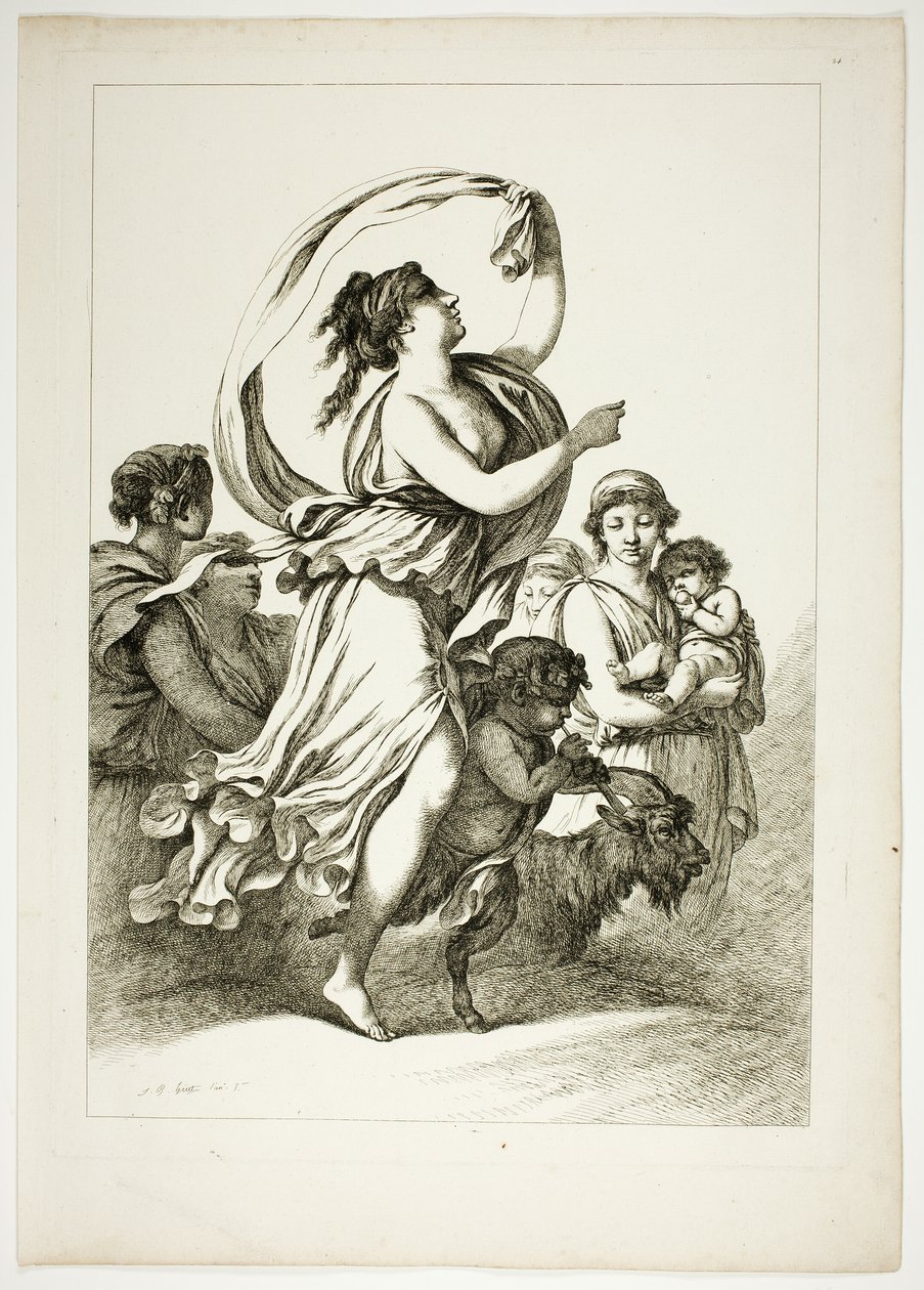Deska 24 z 38 od Oeuvres de J. B. Huet od Jean Baptiste Huet