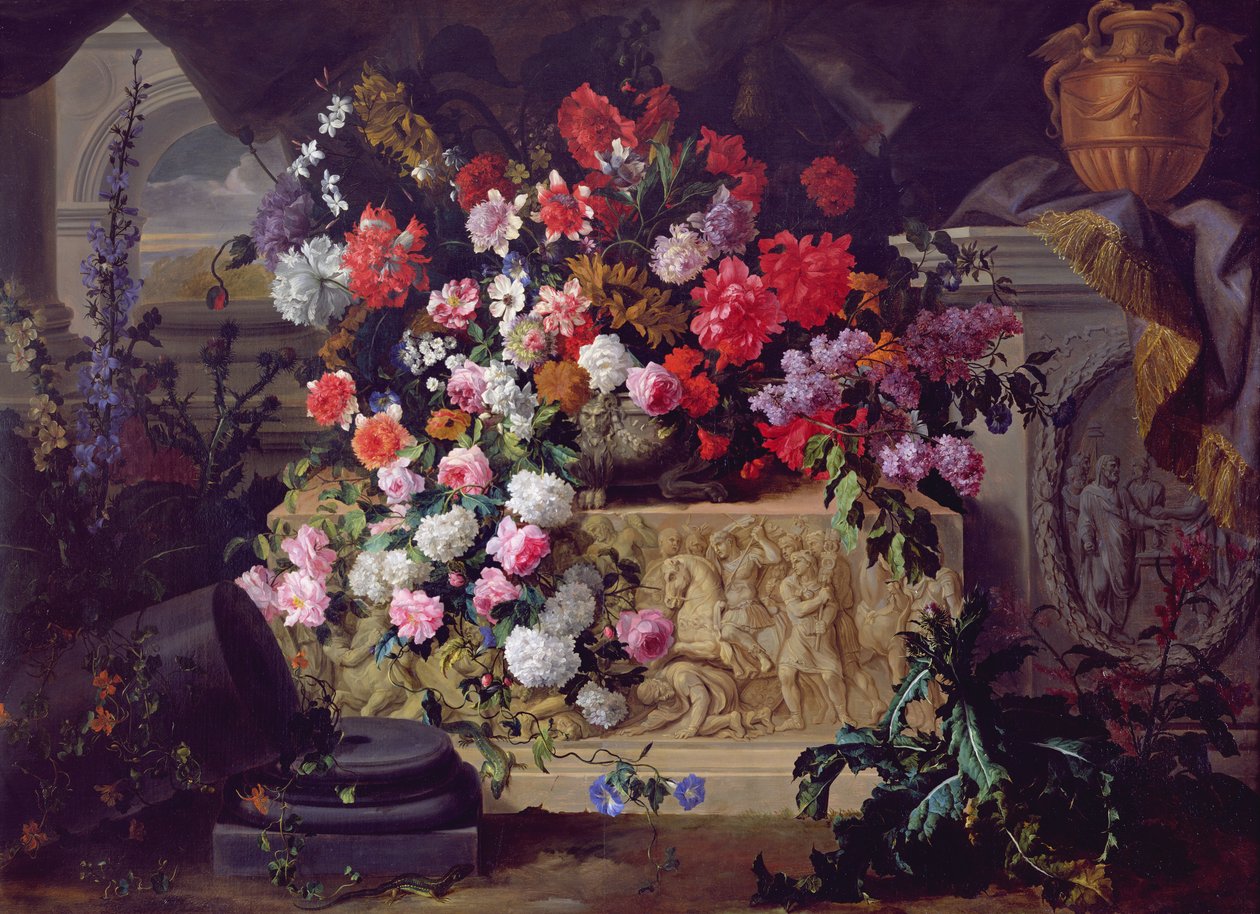 Vyřezávaná Entablatura od Jean Baptiste I 1653 1715 Belin