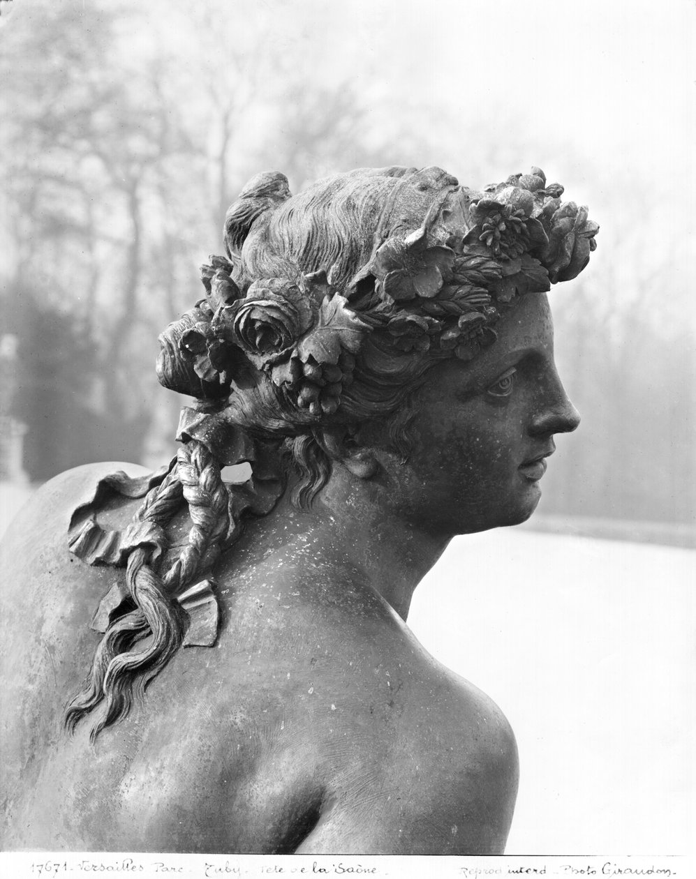 Řeka Saone z Parterre d