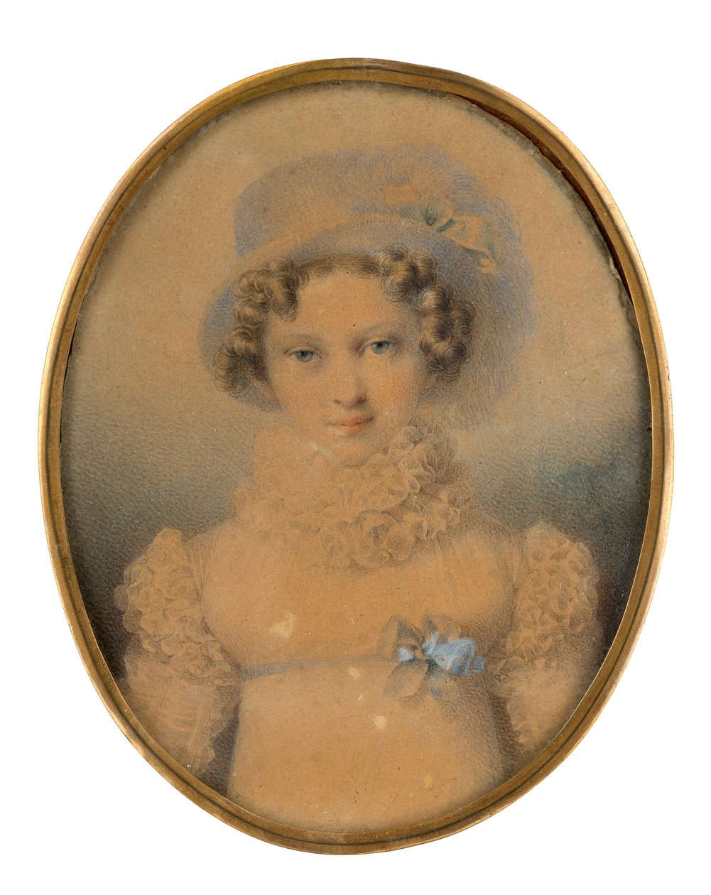 Maria Eleonora hraběnka Fuchsová, rozená von Gallenberg od Jean Baptiste Isabey