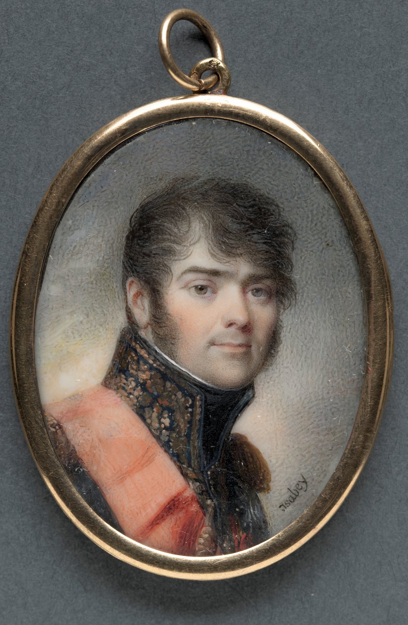 Portrét Henriho Gratiena, hraběte Bertranda, 1808. od Jean Baptiste Isabey