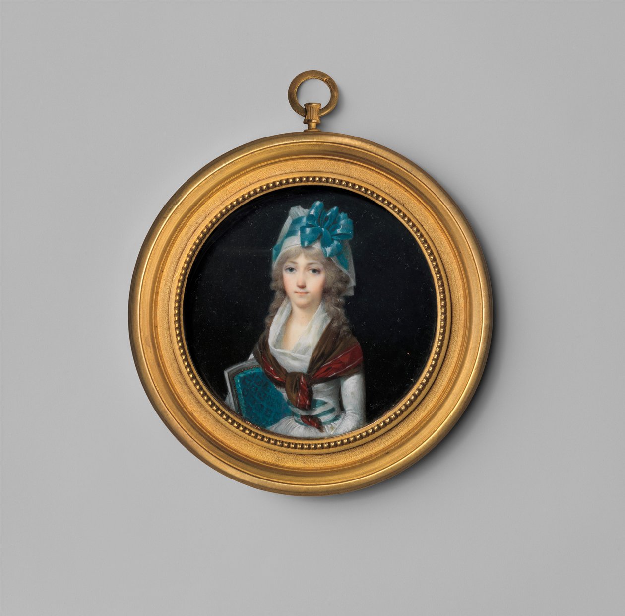 Portrét ženy, kolem roku 1795 (slonovina) od Jean Baptiste Isabey