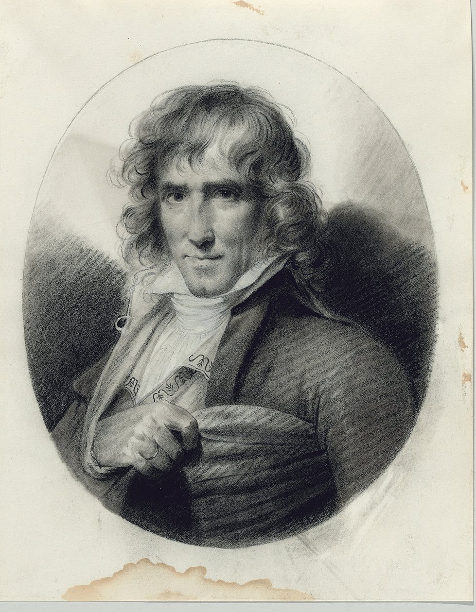 Portrét umělce Josepha Chinarda od Jean Baptiste Isabey