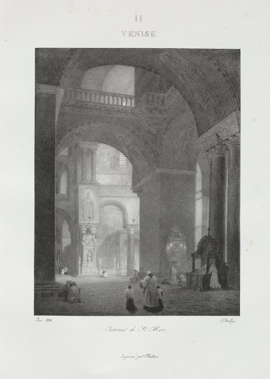 Cesta do Itálie v roce 1822 od Jean Baptiste Isabey