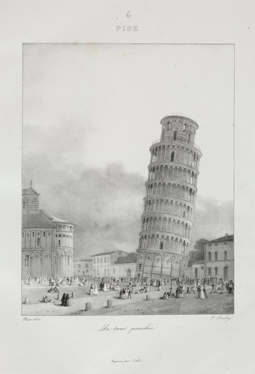 Cesta do Itálie v roce 1822, 1833. od Jean Baptiste Isabey