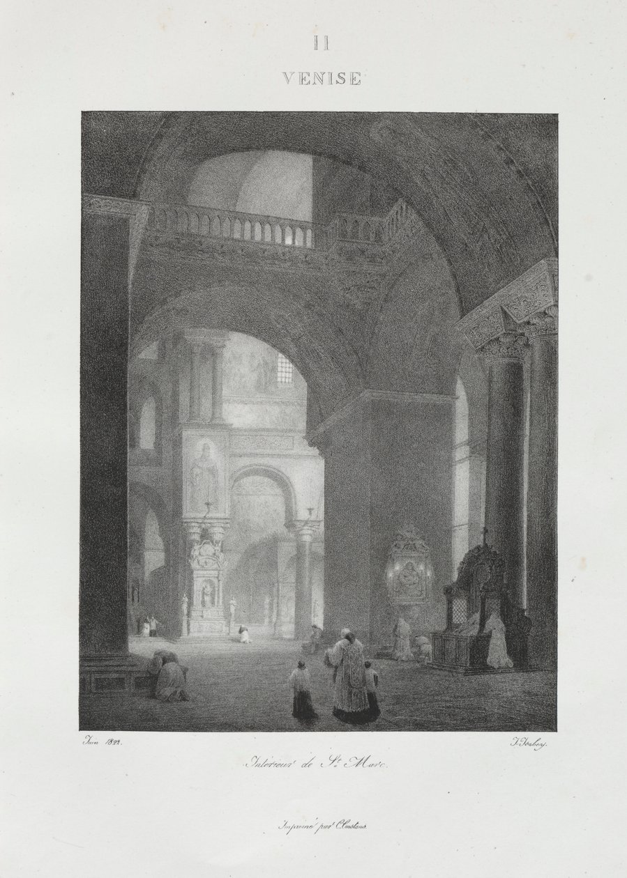 Cesta do Itálie v roce 1822, 1833. od Jean Baptiste Isabey