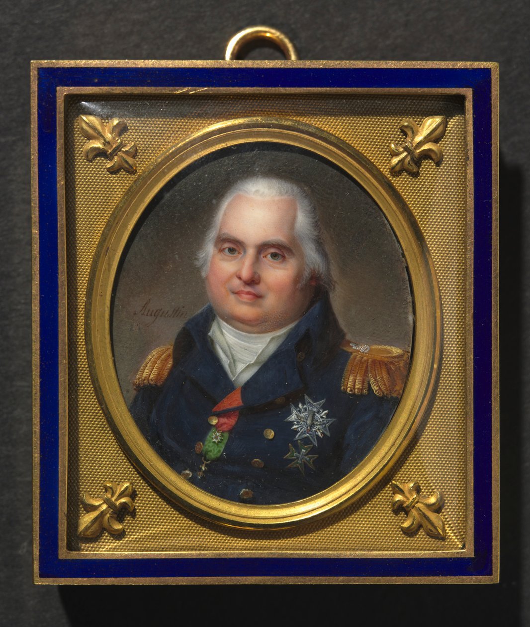 Portrét Ludvíka XVIII, c. 1822. od Jean-Baptiste-Jacques Augustin