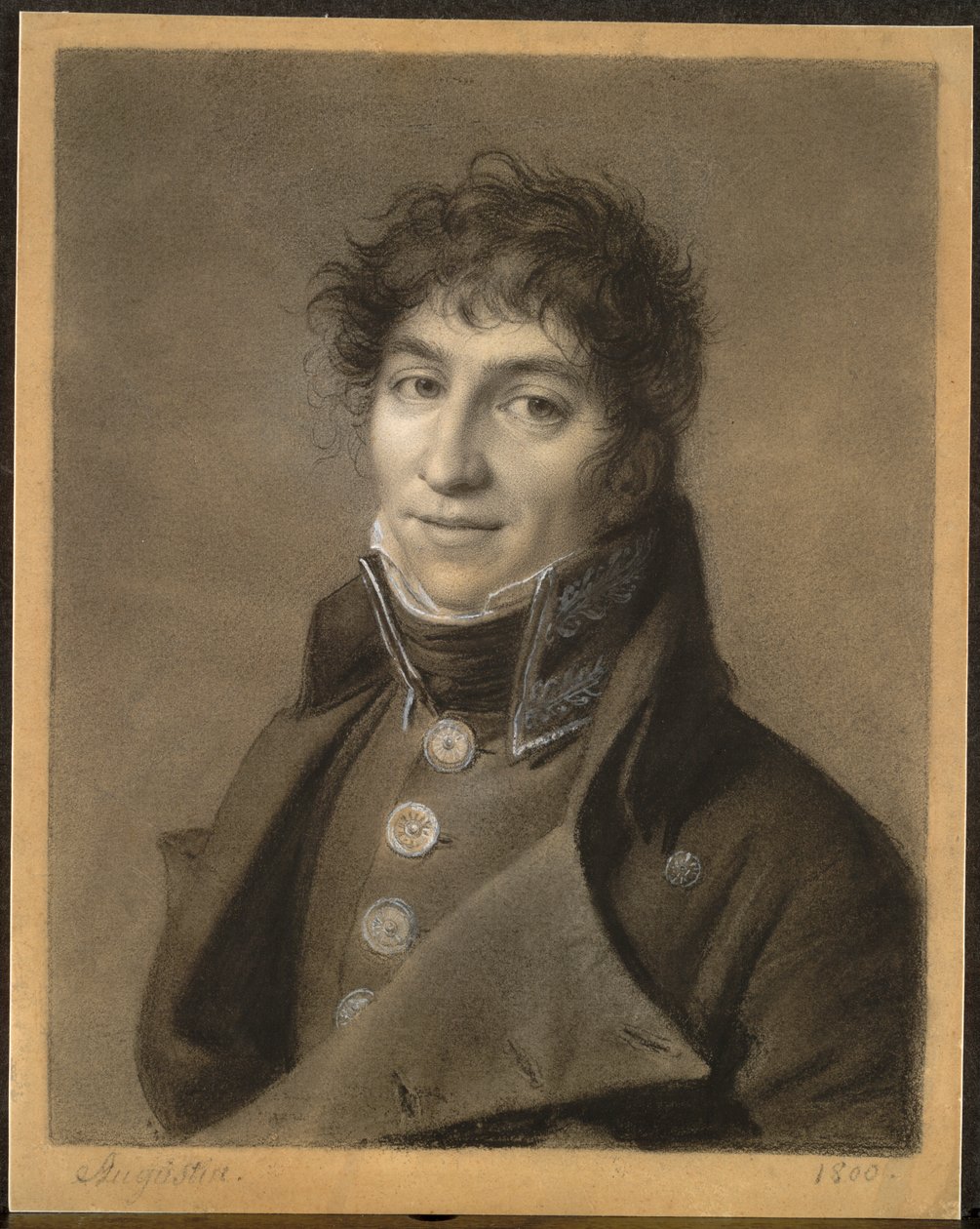Portrét muže od Jean Baptiste Jacques Augustin