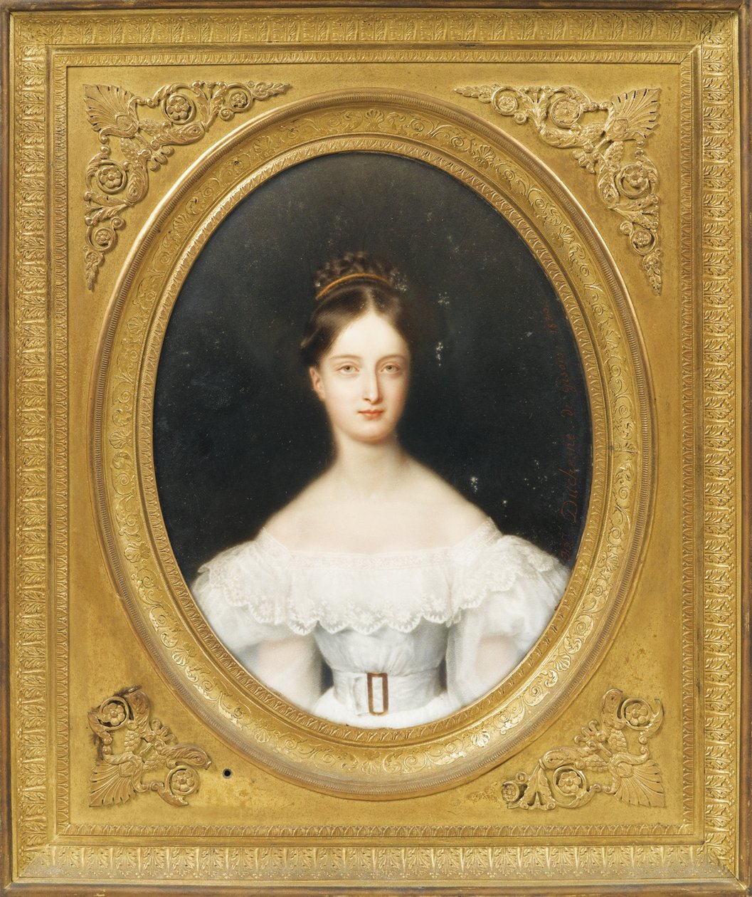 Princezna Clémentine Orléans 1817-1907, princezna Saxe-Coburg a Gotha, 1830 od Jean Baptiste Joseph Duchesne
