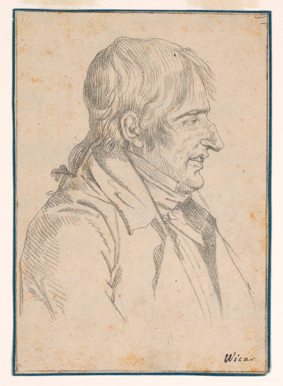 Portrét muže od Jean Baptiste Joseph Wicar