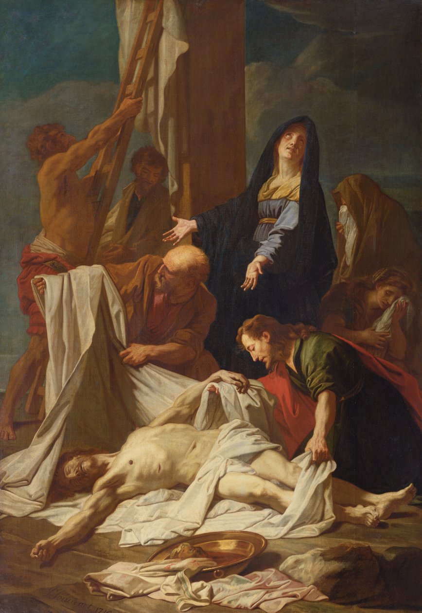 Sestup Krista z kříže od Jean Baptiste Jouvenet