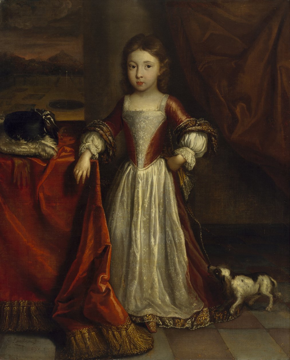 Portrét mladého chlapce, 1690-94 od Jean Baptiste Lantscroon