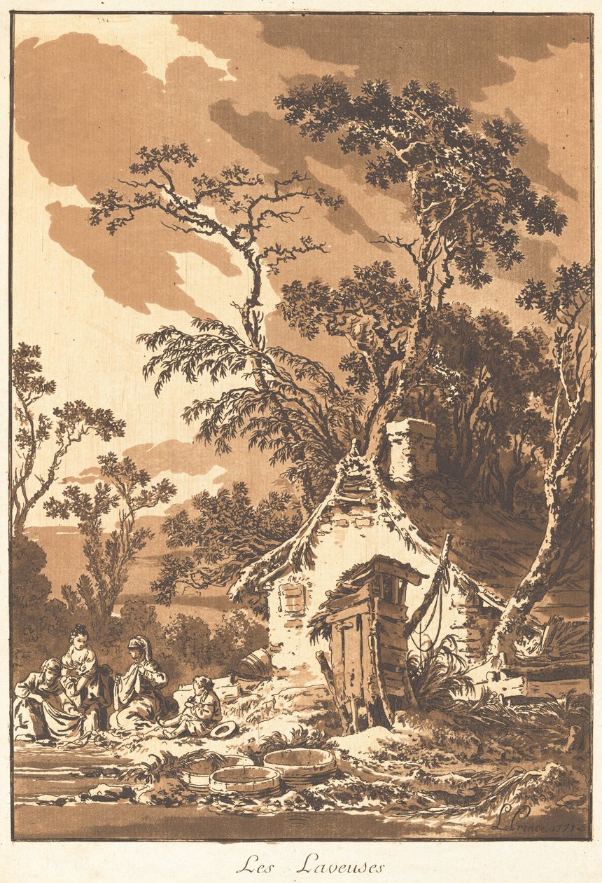 Prádelny od Jean Baptiste Le Prince