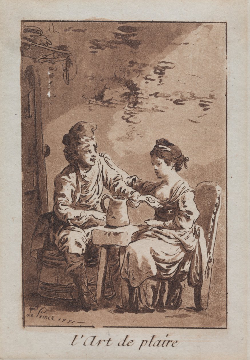 Umění potěšit od Jean Baptiste Le Prince
