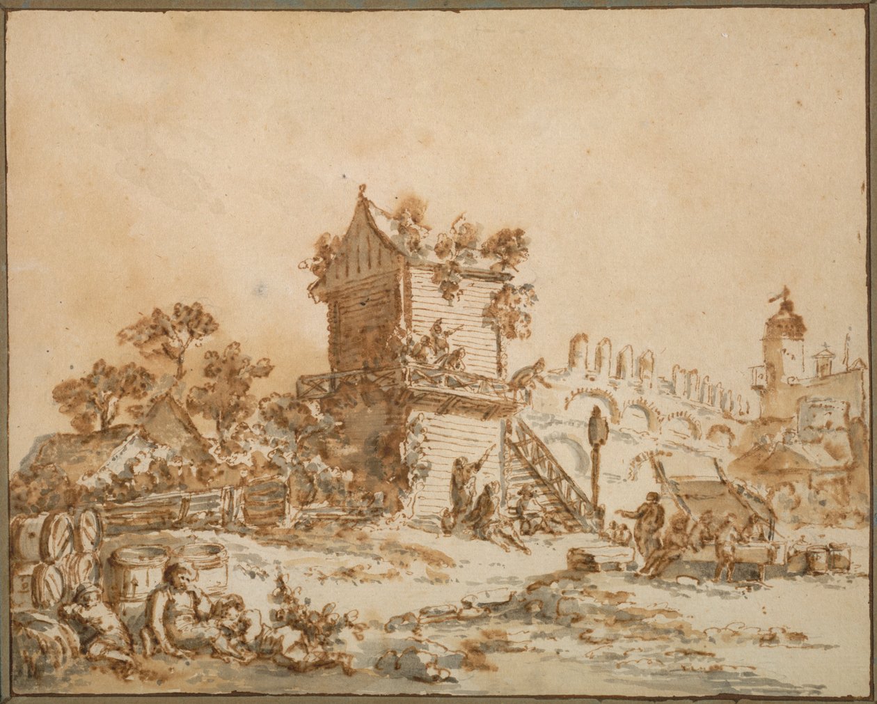 Moskevská krčma, c. 1773. od Jean Baptiste Le Prince