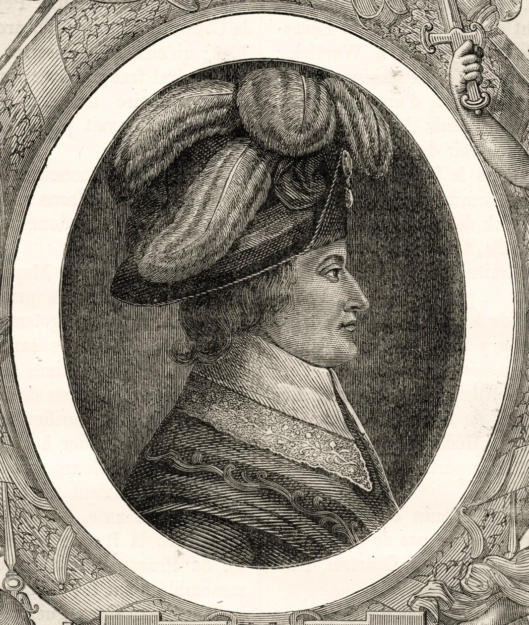 Lazare Nicolas Marguerite Carnot (1753-1823), z „Histoire de la Revolution Francaise“ od Louise Blanca (1811-82) 1847-62 od Jean Baptiste Lienard