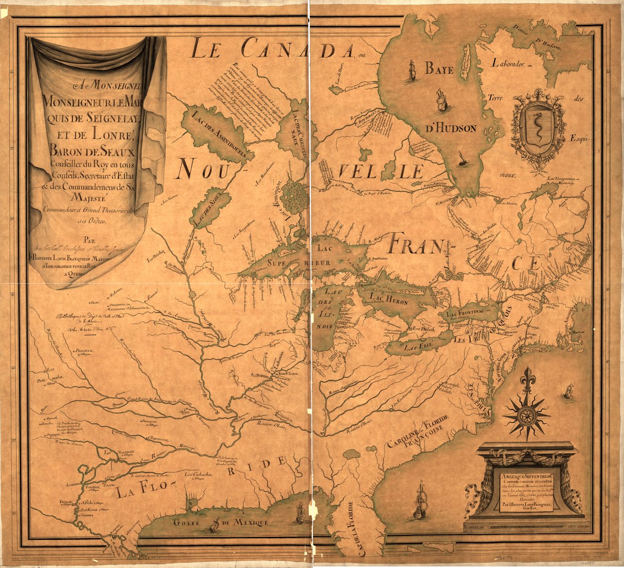 č. 3--124885. Nedokonalá kopie od Jean Baptiste Louis Franquelin