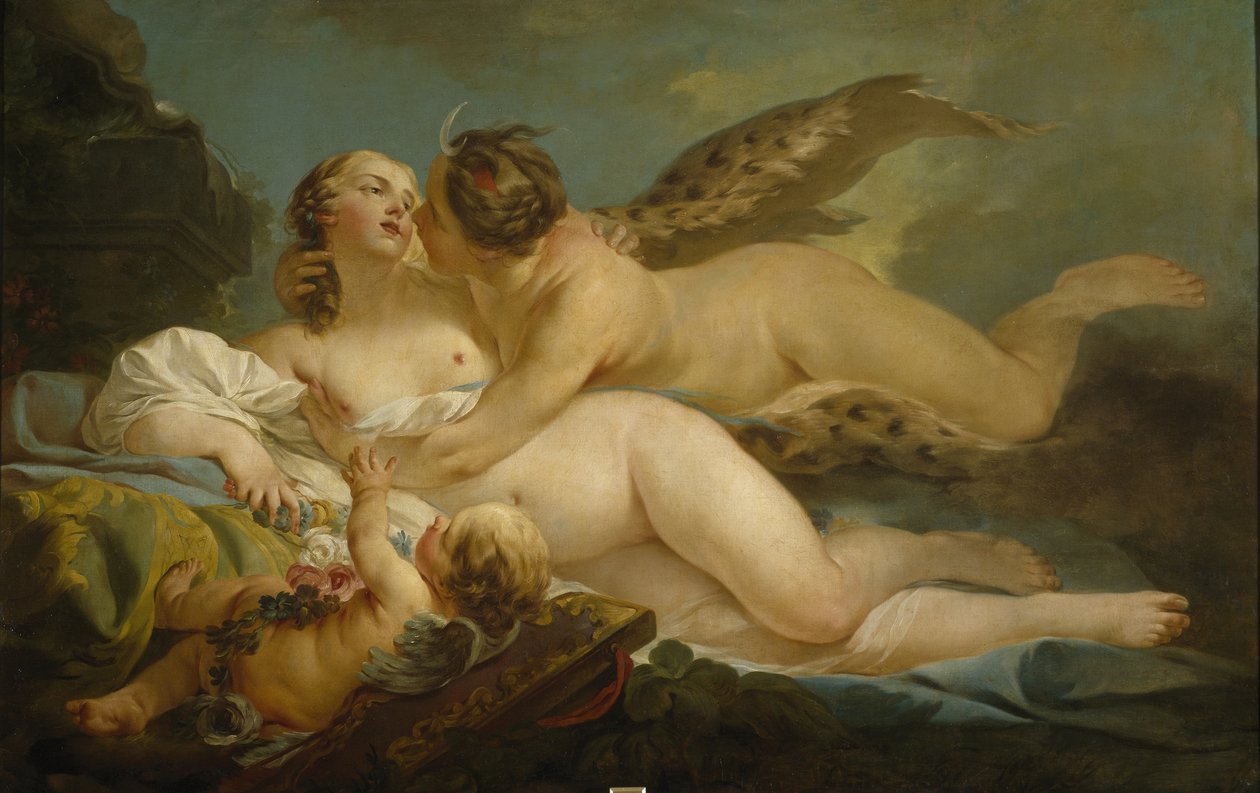 Diana a Callisto, 1745-1747 od Jean Baptiste Marie Pierre
