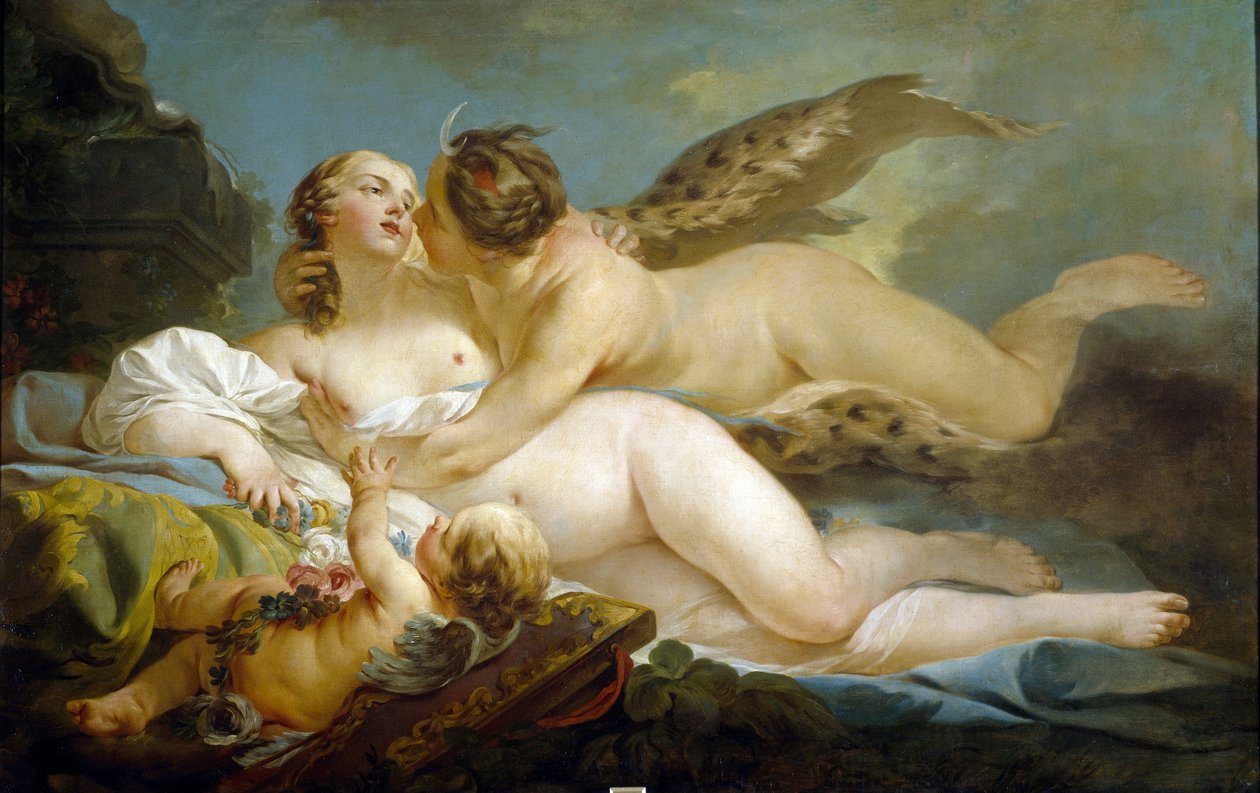 Diane et Callisto - Diana a Callisto par Pierre, Jean-Baptiste Marie (1714-1789) od Jean Baptiste Marie Pierre