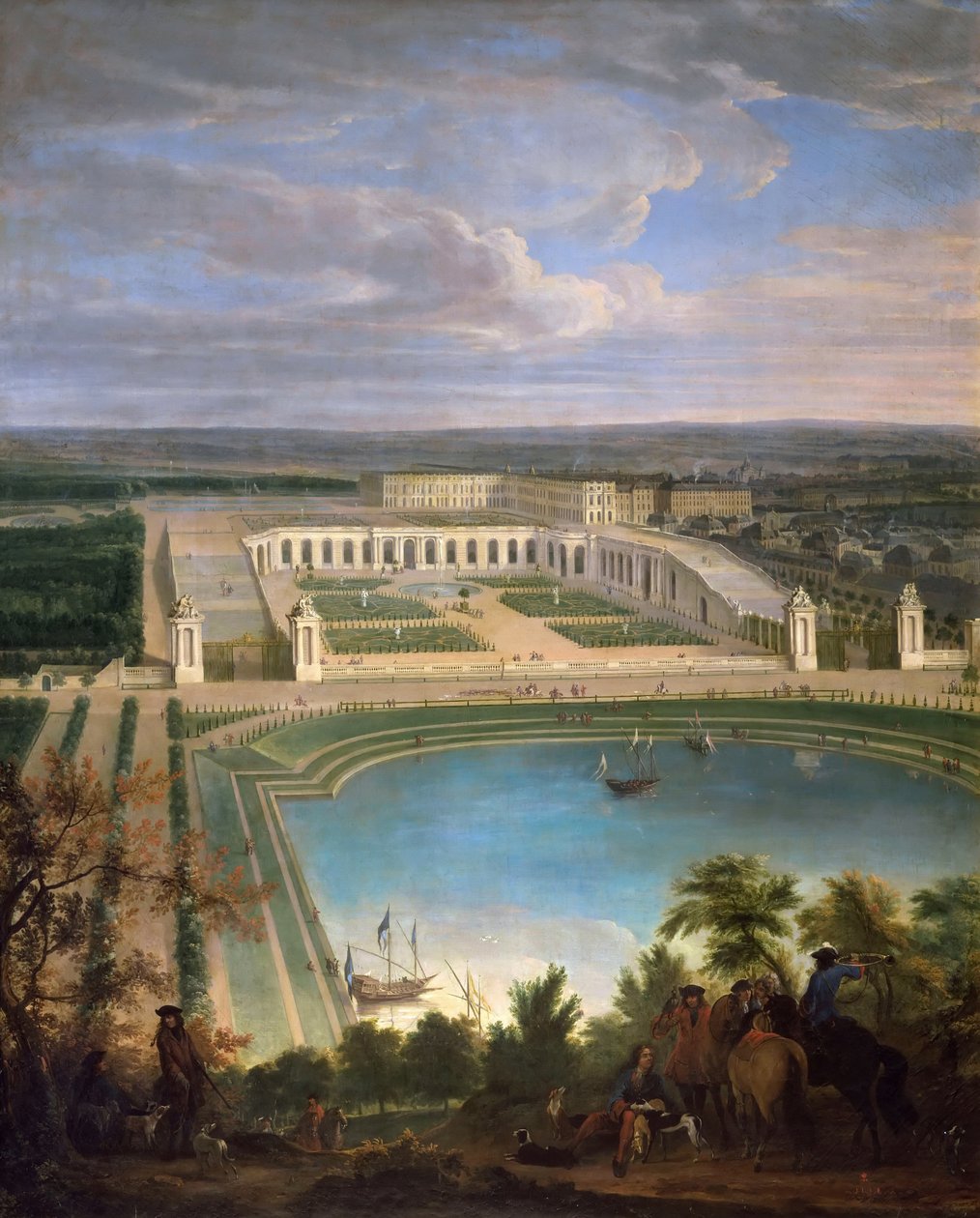 Oranžérie paláce ve Versailles od Jean Baptiste Martin