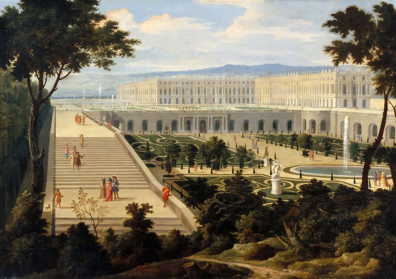 Oranžérie paláce ve Versailles od Jean Baptiste Martin
