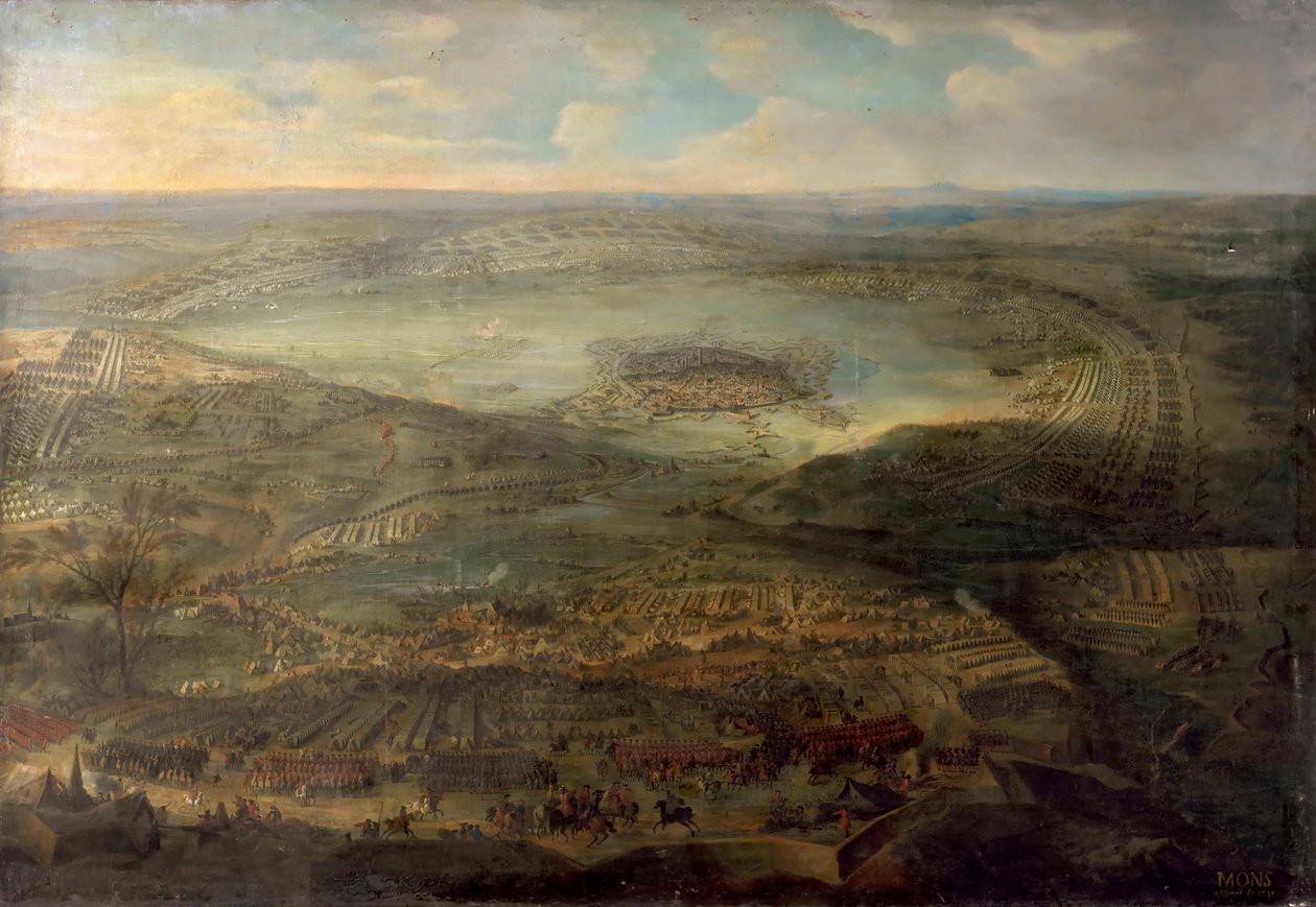 Obležení Mons, 1691 od Jean Baptiste Martin