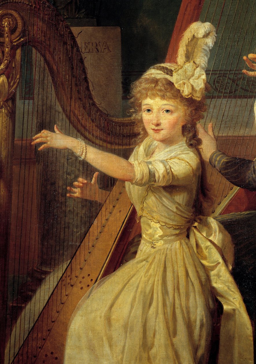 Stephanie Felicite Ducrest de Saint-Aubin, hraběnka z Genlis od Jean Baptiste Mauzaisse