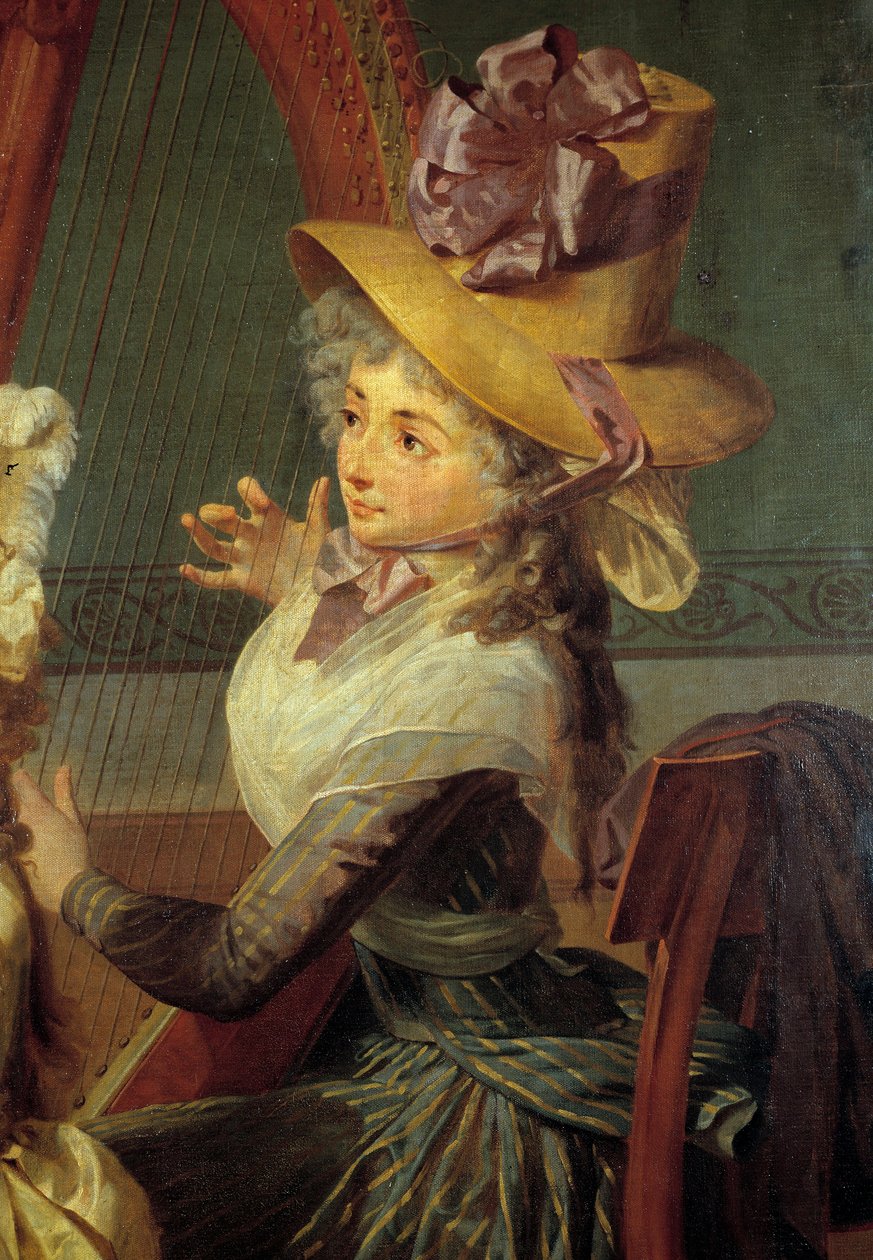 Stephanie Felicite Ducrest ze Saint-Aubin, hraběnka z Genlis od Jean Baptiste Mauzaisse