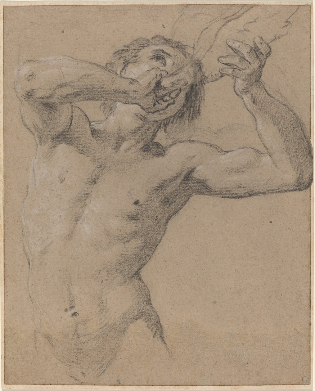 Triton foukající lasturu od Jean Baptiste Nattier