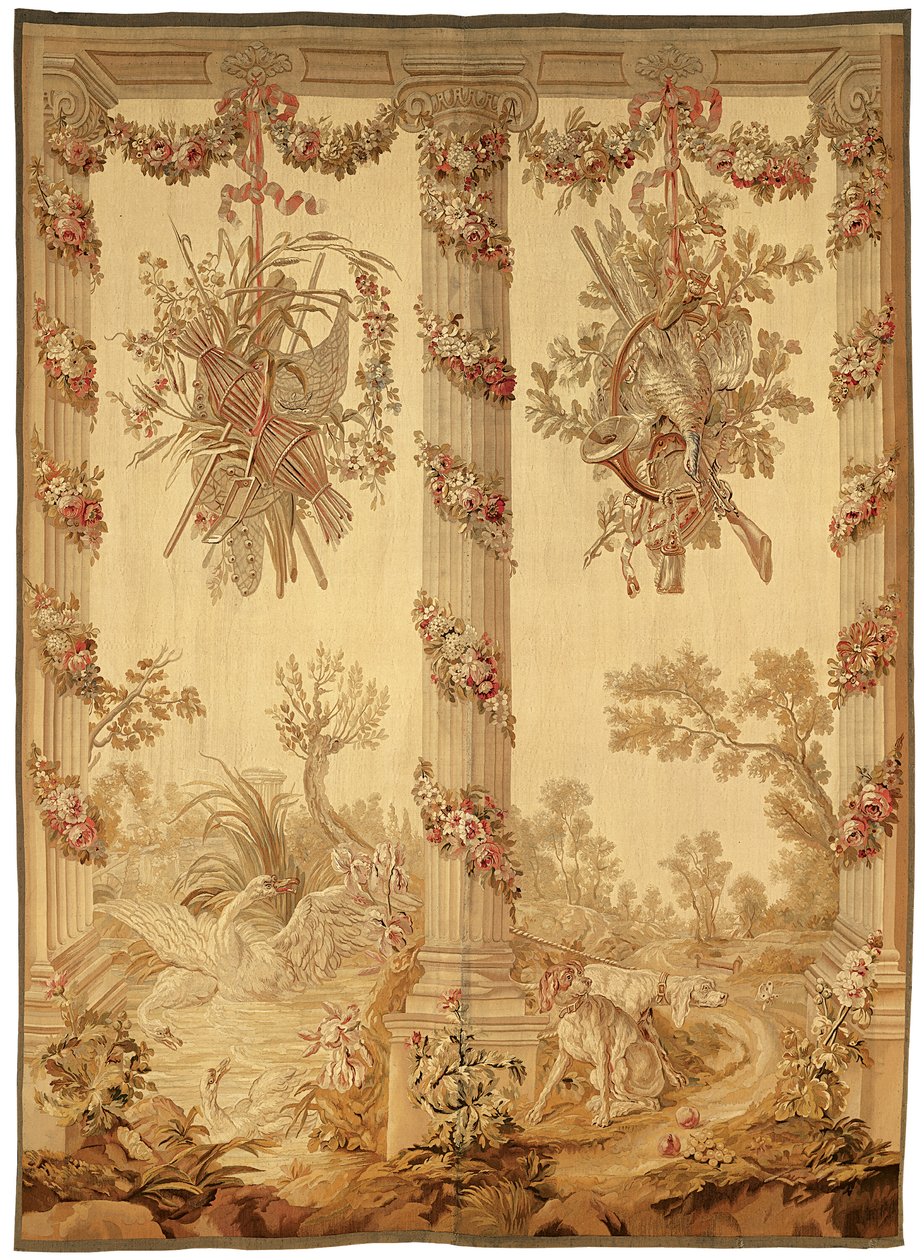 Panel ze série Porticoes od Jean Baptiste Oudry