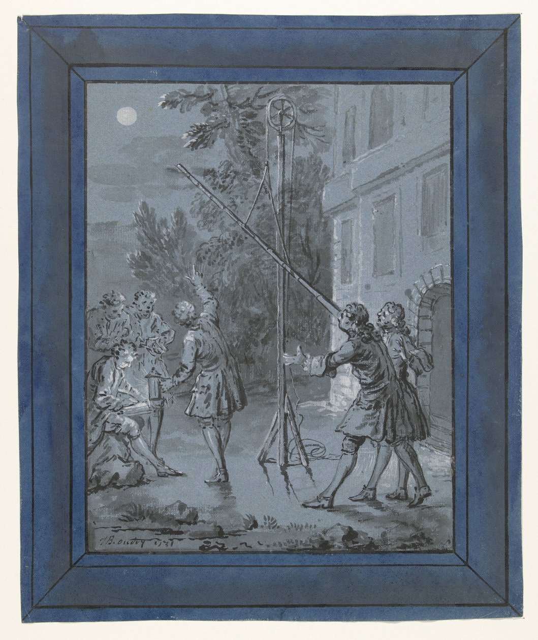 Zvíře na měsíci / Un Animal dans la Lune Ilustrace k bajkám od Jean de La Fontaine (název série) od Jean Baptiste Oudry
